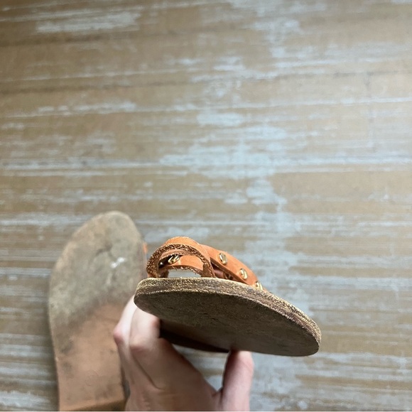 Ancient Greek Sandals Amalia Nail Studded Sandals Boho Preppy Western Womens 6 - Picture 6 of 9